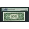 Image 2 : 1935E $1 Silver Certificate STAR Note Fr.1614* PMG Choice Uncirculated 64EPQ