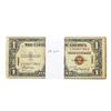 Image 1 : Lot of (25) 1935A $1 Hawaii WWI Emergency Silver Certificate Notes