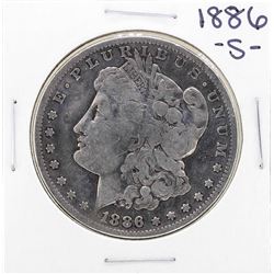 1886-S $1 Morgan Silver Dollar Coin