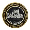 Image 2 : .999 Silver Sahara Las Vegas, Nevada $10 Casino Limited Edition Gaming Token