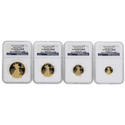 2012-W American Gold Eagle Proof Set NGC PF70 Ultra Cameo