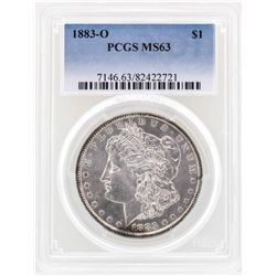 1883-O $1 Morgan Silver Dollar Coin PCGS MS63