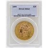 Image 1 : 1895 $20 Liberty Head Double Eagle Gold Coin PCGS MS61
