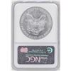 Image 2 : 2007-W $1 American Silver Eagle Coin NGC MS70 Early Releases