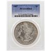 Image 1 : 1887 $1 Morgan Silver Dollar Coin PCGS MS64