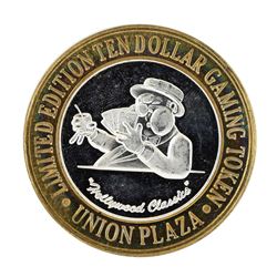 .999 Silver Plaza Hotel and Casino $10 Casino Limited Edition Gaming Token