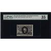 Image 1 : March 3, 1863 Second Issue 25 Cent Fractional Currency Note PMG Choice Very Fine