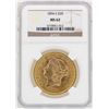 Image 1 : 1894-S $20 Liberty Head Double Eagle Gold Coin NGC MS62