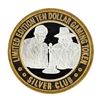 Image 1 : .999 Silver Silver Club Casino Sparks, NV $10 Limited Edition Casino Gaming Toke