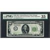Image 1 : 1934 $100 Federal Reserve Note Chicago Light Green Seal PMG Very Choice Fine 35