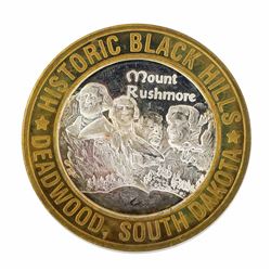 .999 Silver Black Hills Deadwood, SD $10 Casino Limited Edition Gaming Token