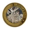 Image 2 : .999 Silver Black Hills Deadwood, SD $10 Casino Limited Edition Gaming Token