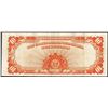 Image 2 : 1922 $10 Gold Certificate Note