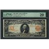 Image 1 : 1906 $20 Gold Certificate Note Fr.1182 PMG Very Fine 20