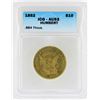 Image 1 : 1852 $10 Humbert Eagle Gold Coin ICG AU53