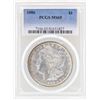 Image 1 : 1886 $1 Morgan Silver Dollar Coin PCGS MS65