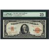 Image 1 : 1922 $10 Gold Certificate Note Fr.1173 PMG Very Fine 25