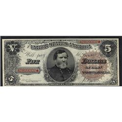 1890 $5 Treasury Note Fr.359