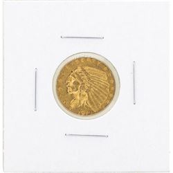 1913 $2 1/2 Indian Head Quarter Eagle Gold Coin