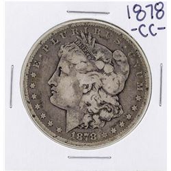 1878-CC $1 Morgan Silver Dollar Coin
