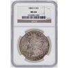 Image 1 : 1884-O $1 Morgan Silver Dollar Coin NGC MS64 Nice Toning