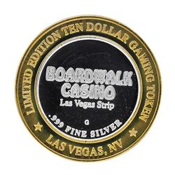 .999 Silver Holiday Inn Boardwalk Las Vegas $10 Limited Edition Casino Gaming To