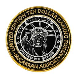 .999 Silver McCarran International Airport Las Vegas, NV $10 Limited Casino Toke