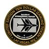 Image 2 : .999 Silver McCarran International Airport Las Vegas, NV $10 Limited Casino Toke