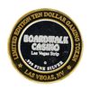 Image 1 : .999 Silver Boardwalk Casino Las Vegas, NV $10 Limited Edition Gaming Token