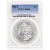 Image 1 : 1882-S $1 Morgan Silver Dollar Coin PCGS MS63