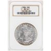 Image 1 : 1886 $1 Morgan Silver Dollar Coin NGC MS64