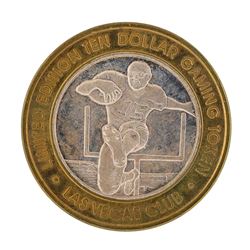 .999 Silver Las Vegas Club $10 Casino Limited Edition Gaming Token