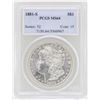 Image 1 : 1881-S $1 Morgan Silver Dollar Coin PCGS MS64