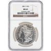 Image 1 : 1881-S $1 Morgan Silver Dollar Coin NGC MS63