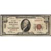 Image 1 : 1929 $10 The First National Bank of Amesville Currency Note CH# 7235