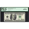 Image 1 : 2001 $100 Federal Reserve STAR Note PCGS Gem New 66PPQ