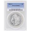 Image 1 : 1881-S $1 Morgan Silver Dollar Coin PCGS MS65