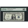 Image 1 : 1935C $1 Silver Certificate Note Fr.1612 PMG Gem Uncirculated 65EPQ