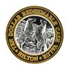 Image 1 : .999 Silver Reno Hilton Nevada $10 Casino Limited Edition Gaming Token