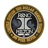 Image 2 : .999 Silver Reno Hilton Nevada $10 Casino Limited Edition Gaming Token