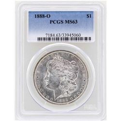 1888-O $1 Morgan Silver Dollar Coin PCGS MS63