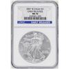 Image 1 : 2007-W $1 American Silver Eagle Coin NGC MS70 Early Releases