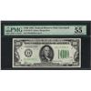 Image 1 : 1934 $100 Federal Reserve Note Cleveland Fr.2152-D PMG About Uncirculated 55EPQ
