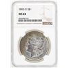 Image 1 : 1883-O $1 Morgan Silver Dollar Coin NGC MS63