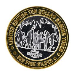 .999 Fine Silver Tropicana Las Vegas $10 Casino Limted Edition Gaming Token