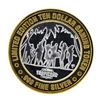 Image 1 : .999 Fine Silver Tropicana Las Vegas $10 Casino Limted Edition Gaming Token