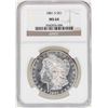 Image 1 : 1881-S $1 Morgan Silver Dollar Coin NGC MS64