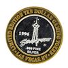 Image 1 : .999 Silver Stratoshpere Las Vegas Nevada $10 Casino Limited Edition Gaming Toke