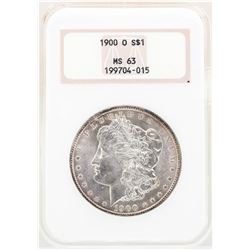 1900-O $1 Morgan Silver Dollar Coin NGC MS63