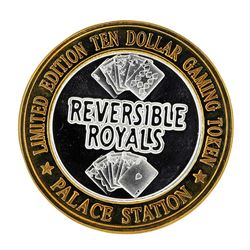 .999 Silver Palace Station Hotel & Casino Las Vegas $10 Limited Edition Gaming T